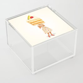 Cake Head Pin-up: Tropical Fruit Acrylic Box