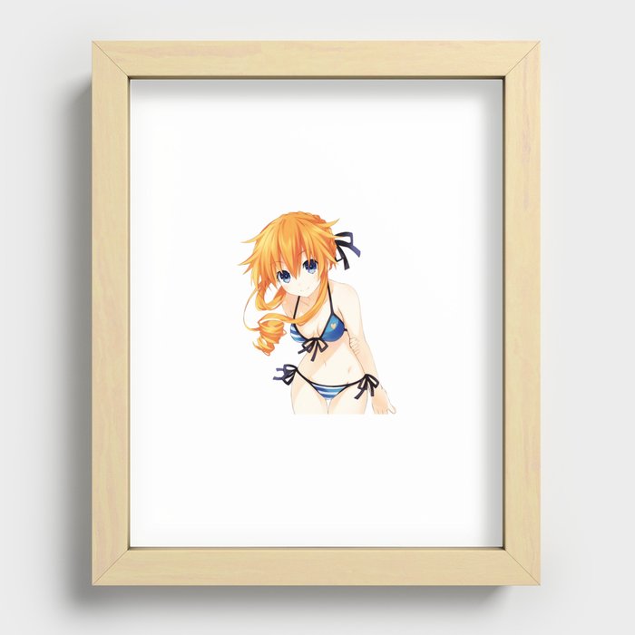 Date a live Recessed Framed Print