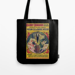 Original Harry Houdini Poster (Prison Breaker) Tote Bag