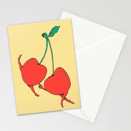 Dance of the Sugar Cherries Stationery Card