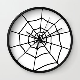Spider Web Wall Clock