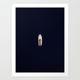 Boat Life | Aerial Photography  Art Print