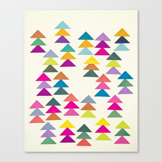 Lost in a Forest Canvas Print