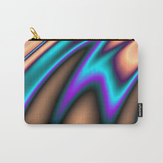 Abstract Fractal Colorways 03 Southwestern Carry-All Pouch