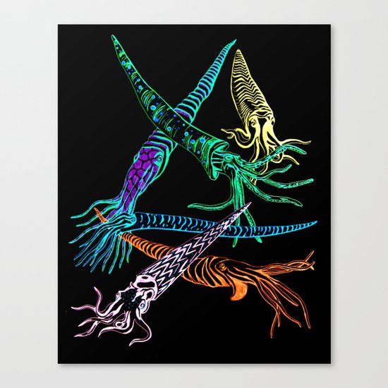 Baculites 2 Canvas Print