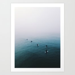 Fog Surf Crew | California Art Print