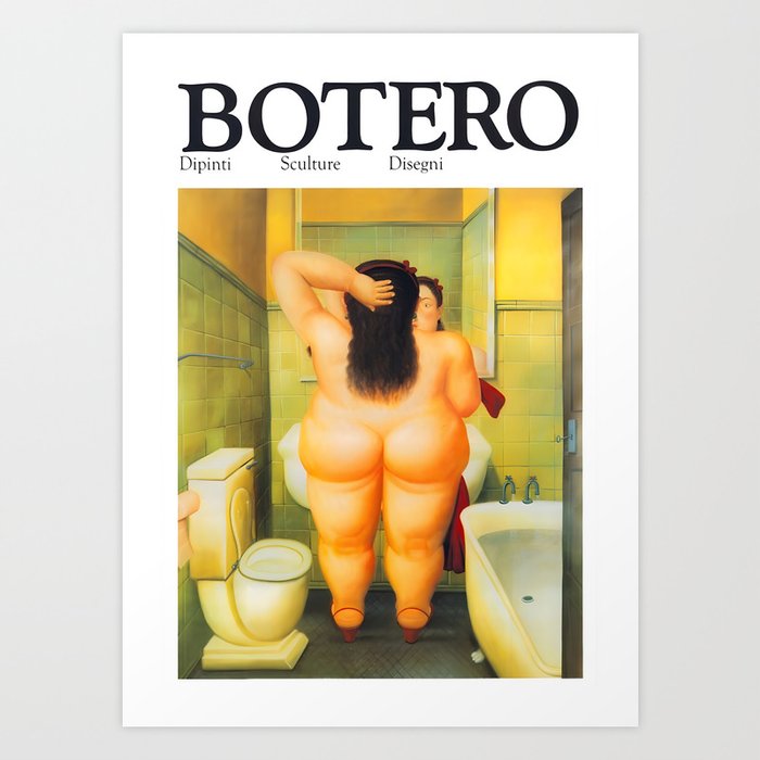 Botero Woman Art Print