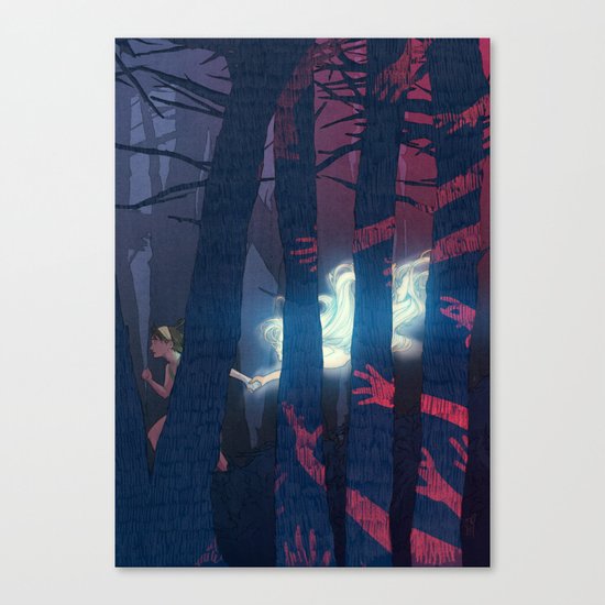 Anabelle, the human Canvas Print