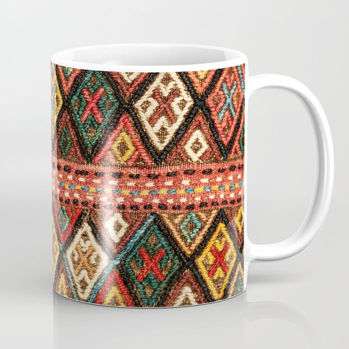 Kordi Antique Khorassan Northeast Persian Spoon Bag Print Coffee Mug