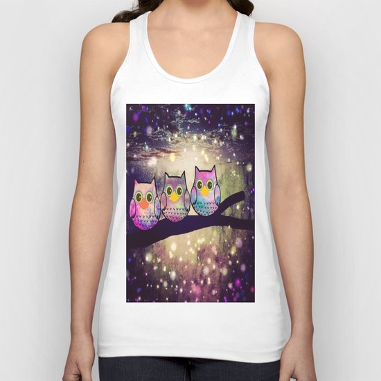 owl-80 Unisex Tank Top