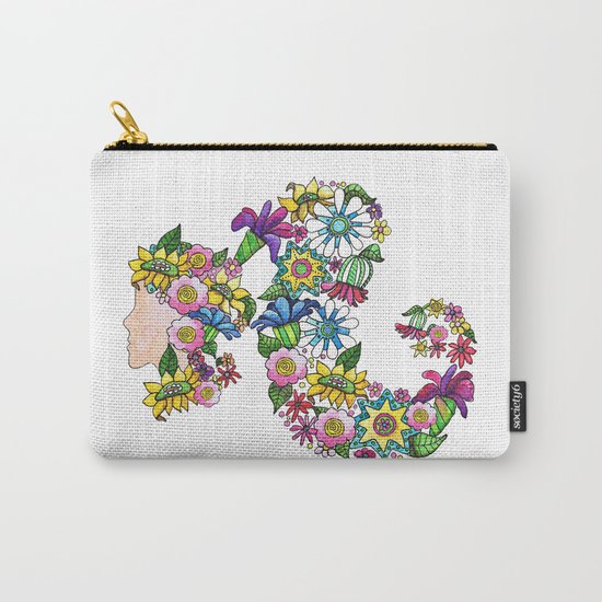 Blooming Carry-All Pouch