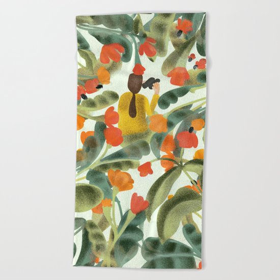 Spying On You Beach Towel