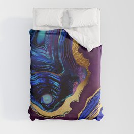 Agate Abstract Duvet Cover
