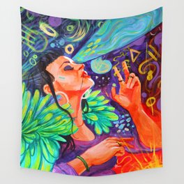 Nai Palm from Hiatus Kaiyote Wall Tapestry