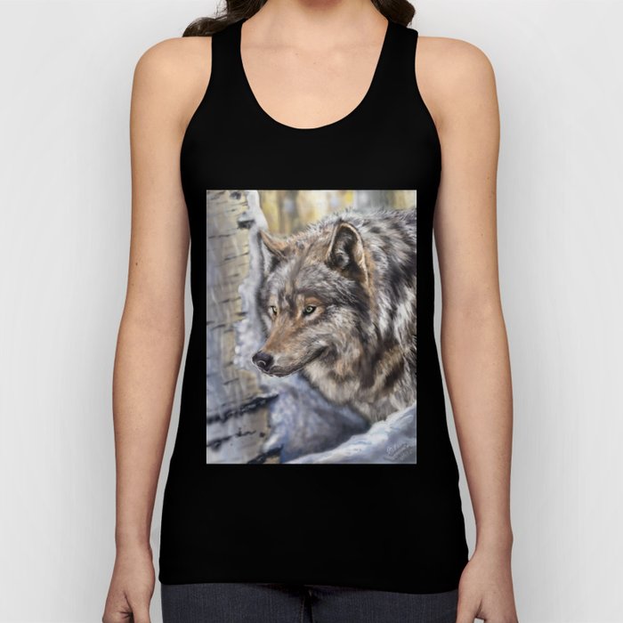 Wolf in the Woods Tank Top