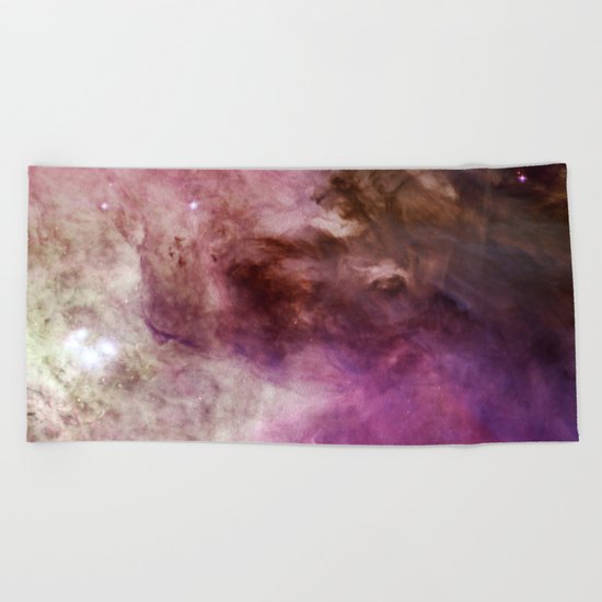 Space 01 Beach Towel