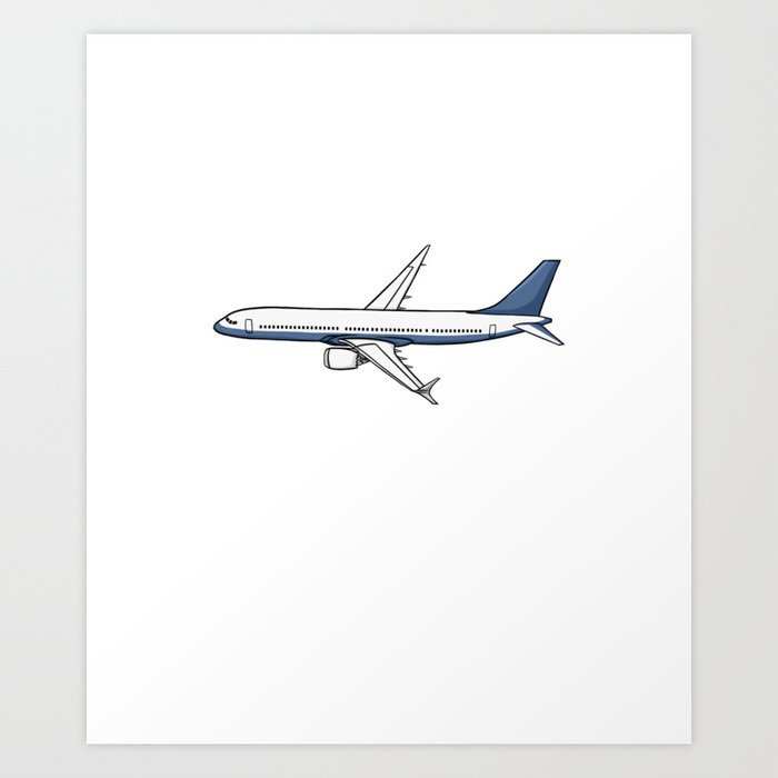Airplane Pilot Plane Aircraft Flyer Flying Art Print