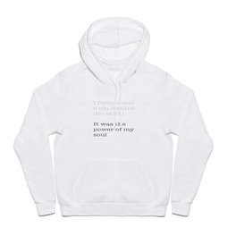 My Sin Against the World Hoody