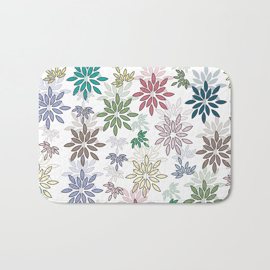 flowers Bath Mat