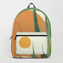 Abstract Agave Plant Backpack