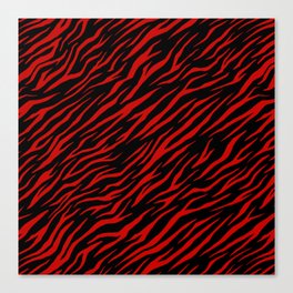 Zebra 10 Canvas Print