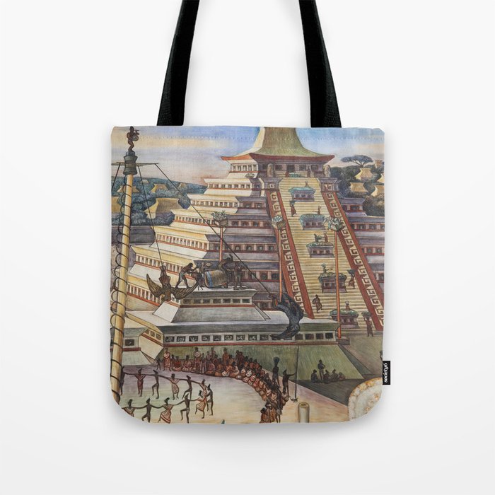 Diego Rivera Murals of the National Palace II Tote Bag