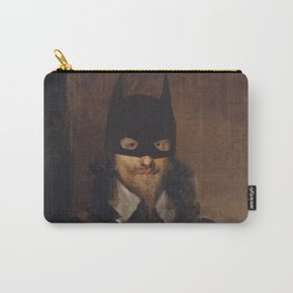 Old school hero Carry-All Pouch | Bat, Hero, Cool, Collage, Vaneyck, Painting, Superhero, Funny, Graphicdesign 