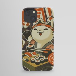 Cat Sushi iPhone Case