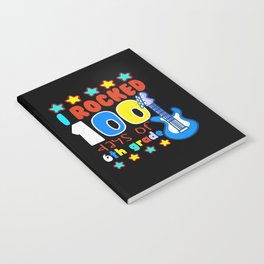 Days Of School 100th Day Rocked 100 6th Grader Notebook