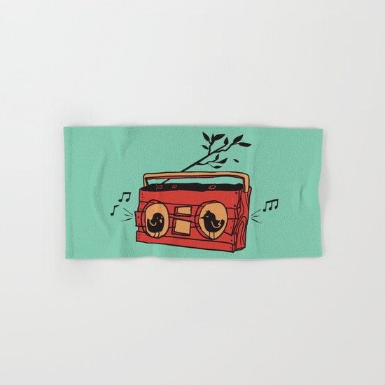 Nature's boombox Hand & Bath Towel
