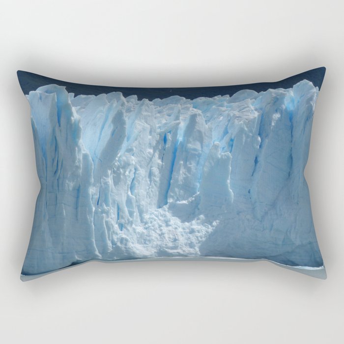 Giant glacier Rectangular Pillow