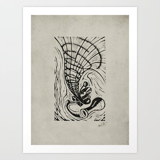 Gramophone Art Print