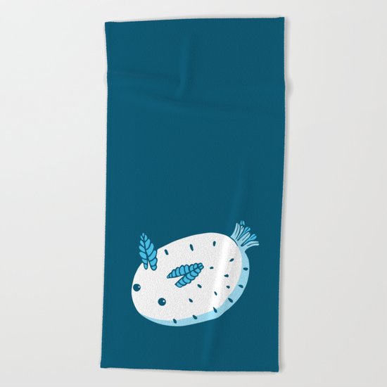 Sea Bunnies_Blue Beach Towel