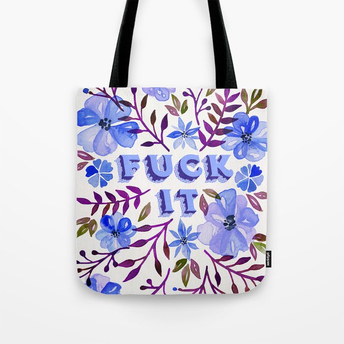 F*ck It – Blueberry Palette Tote Bag