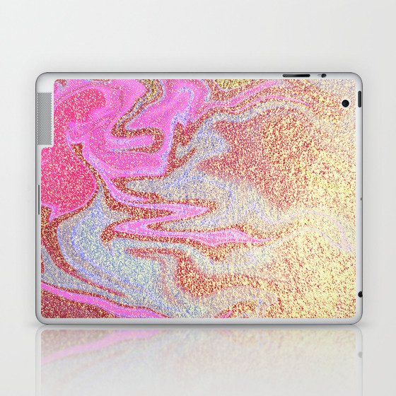 Glitter Marble Laptop & iPad Skin