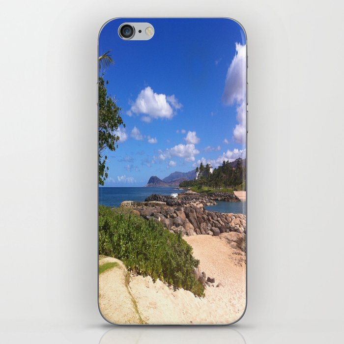 Oahu beach iPhone Skin