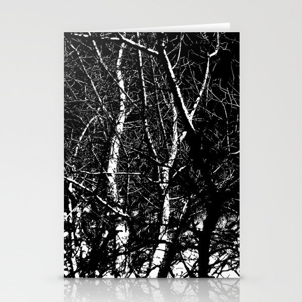 Bare Winter Trees Stationery Cards By Annaki Society6