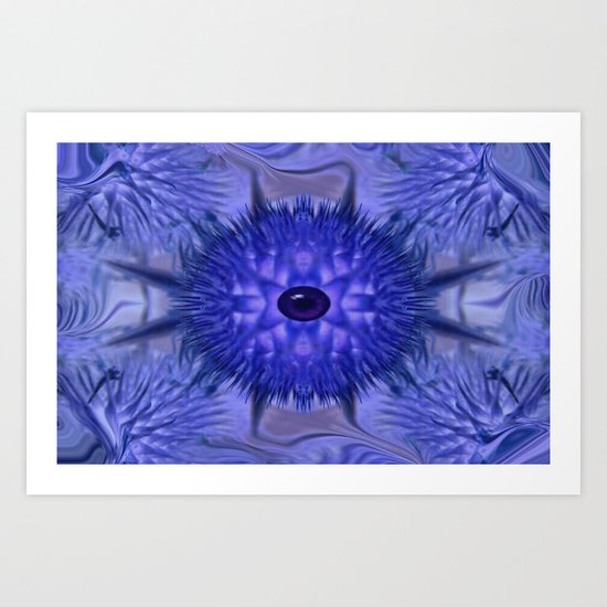 Blue Eye Art Print