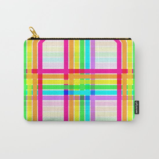 Weaved Rainbow Carry-All Pouch