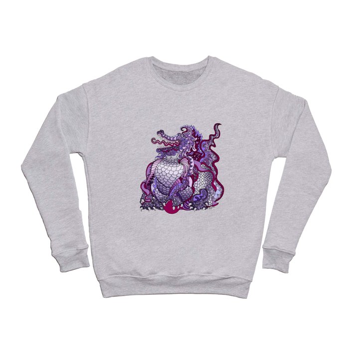 Dragon Royal Purple Crewneck Sweatshirt