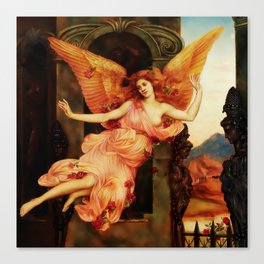 “Angel of Joy” by Evelyn De Morgan Canvas Print