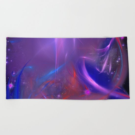 Cosmic Twister Beach Towel