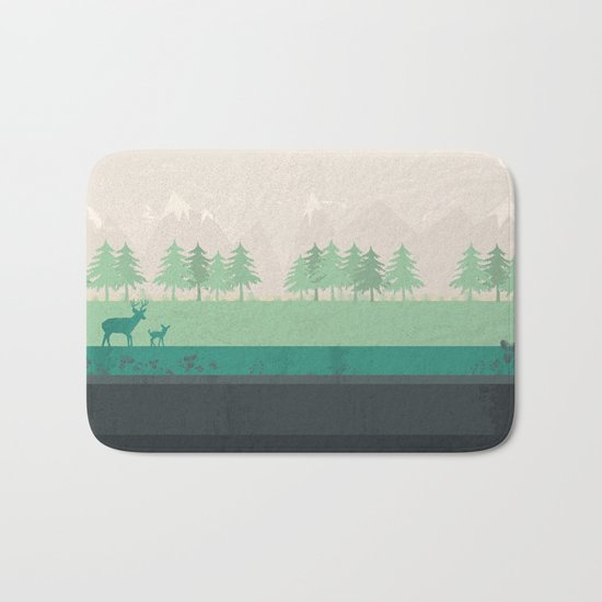 Wilderness Bath Mat