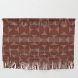 Patterned Geometric Shapes LXXXII Wall Hanging