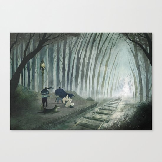 Final Fantasy VI - Phantom Line Canvas Print