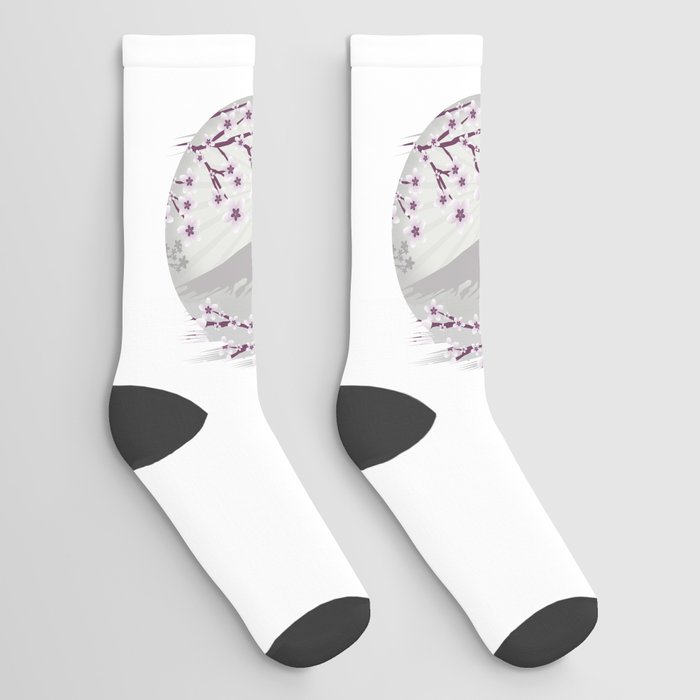 Lavender Blossom Socks