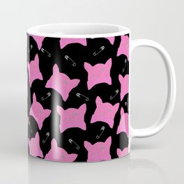 Pink Pussy Hats Print Coffee Mug