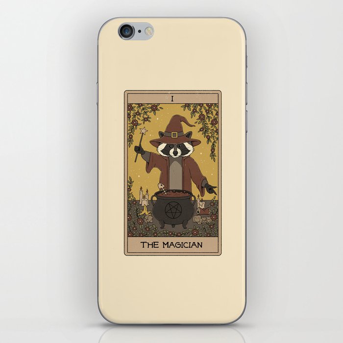 The Magician - Raccoons Tarot iPhone Skin