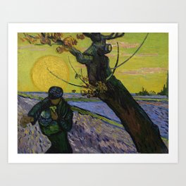 Vincent van Gogh - The Sower, 1888 Art Print