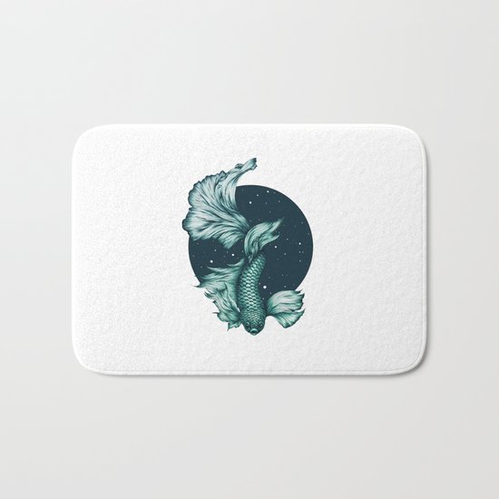 The Splendid Green Waters Bath Mat